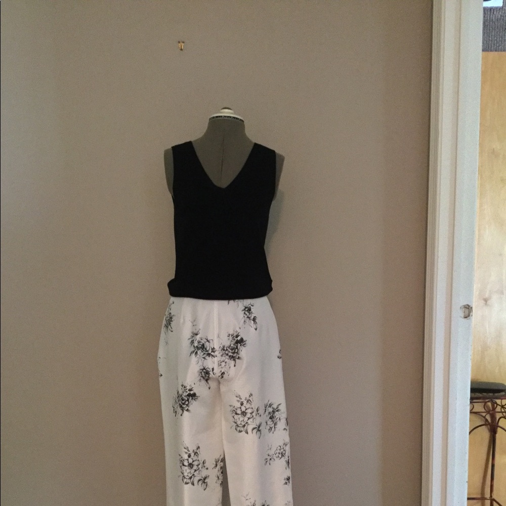 Vintage Allison Taylor silk capris